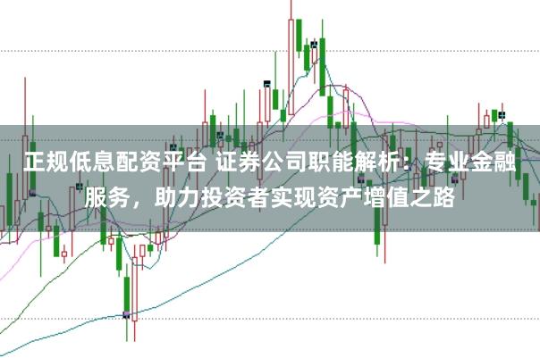 正规低息配资平台 证券公司职能解析：专业金融服务，助力投资者实现资产增值之路