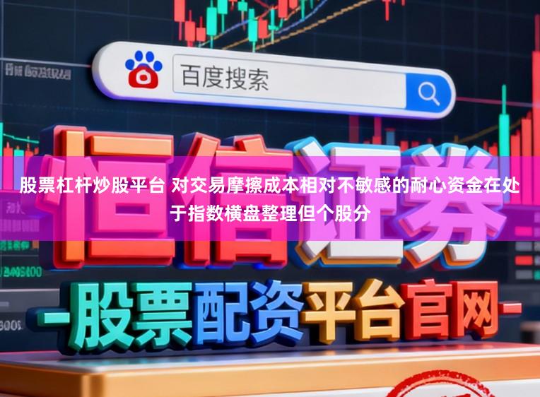 股票杠杆炒股平台 对交易摩擦成本相对不敏感的耐心资金在处于指数横盘整理但个股分