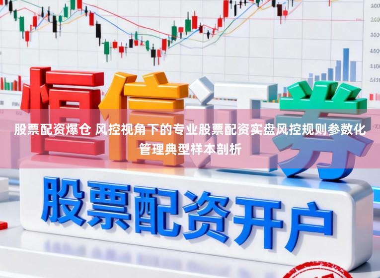 股票配资爆仓 风控视角下的专业股票配资实盘风控规则参数化管理典型样本剖析