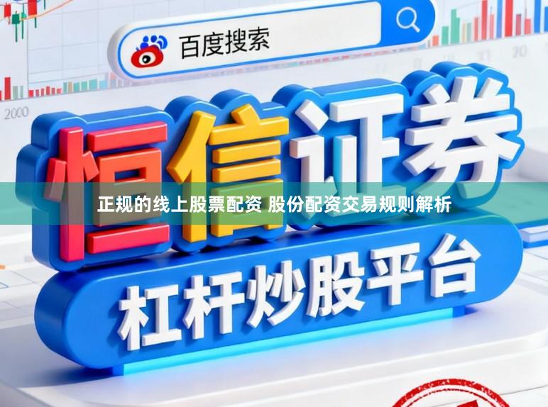 正规的线上股票配资 股份配资交易规则解析