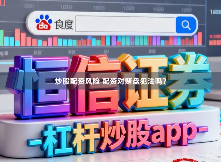 炒股配资风险 配资对赌盘犯法吗？
